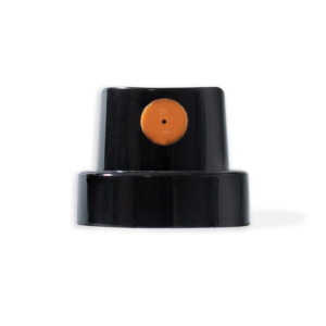 Orange Dot Fat Cap black-hood